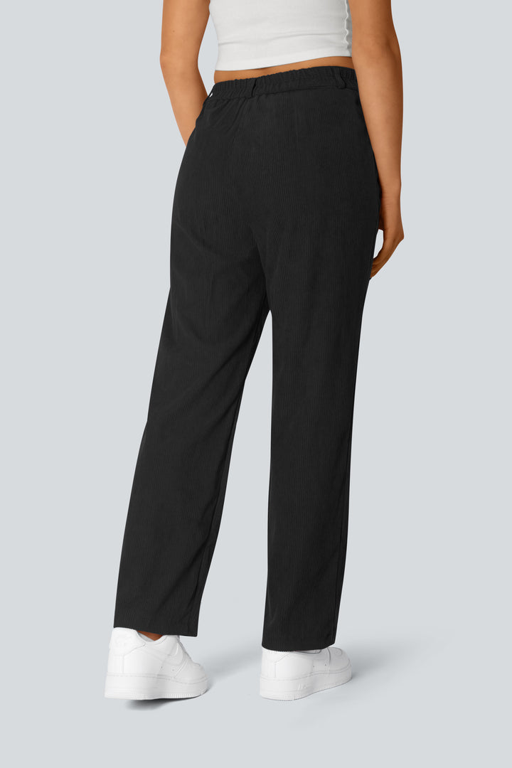 Casual corduroy trousers