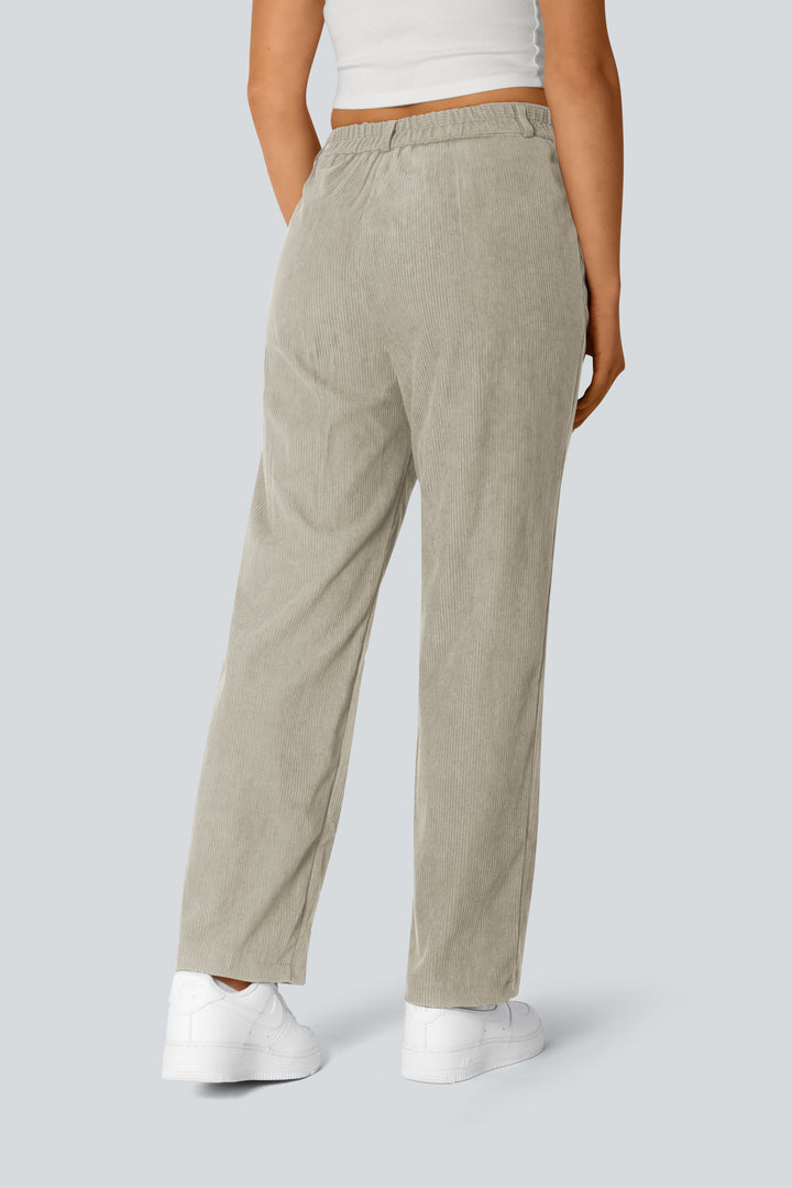 Casual corduroy broek