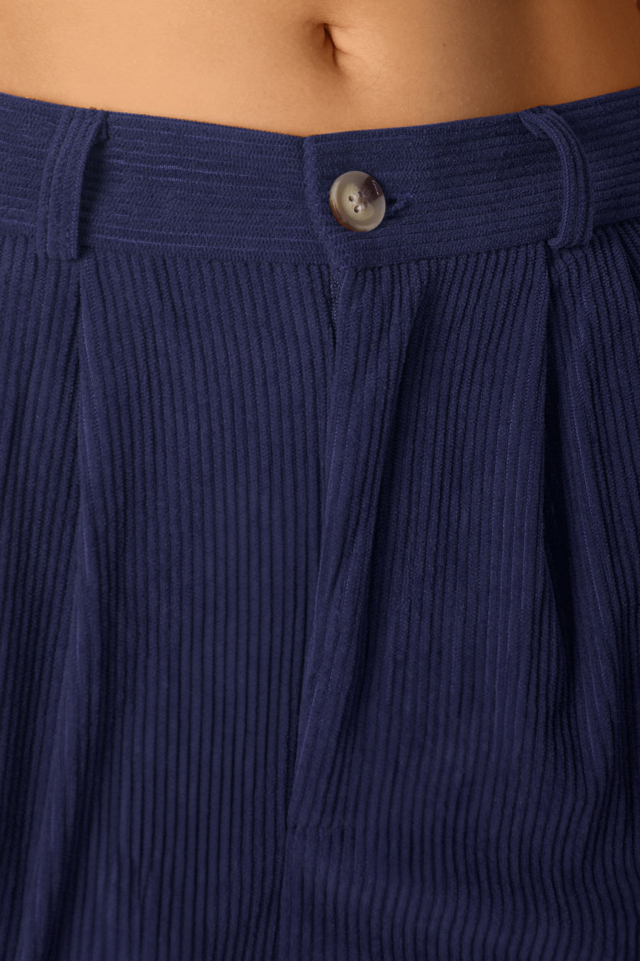 Casual corduroy trousers