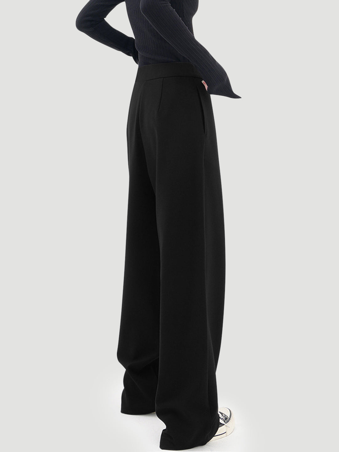 Asymmetrical Baggy Pants