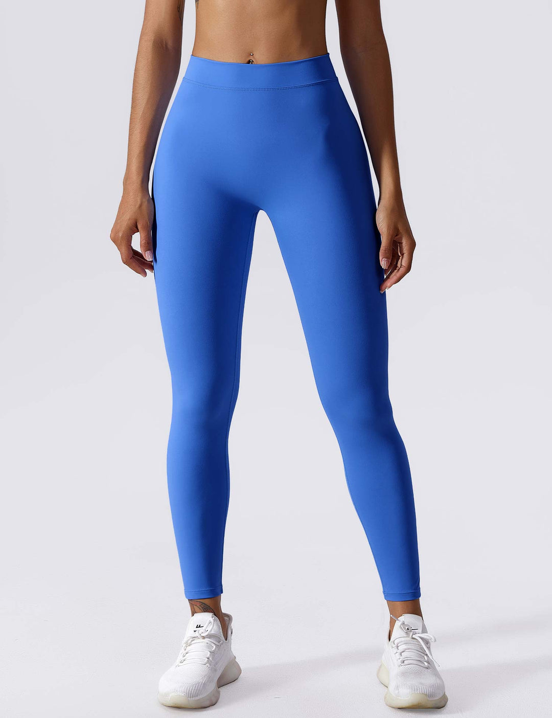 Aligna™ legging met ruches en V-rug