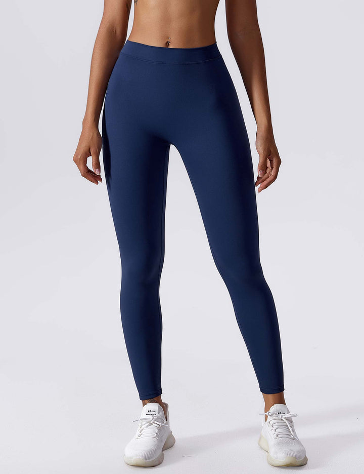 Aligna™ legging met ruches en V-rug